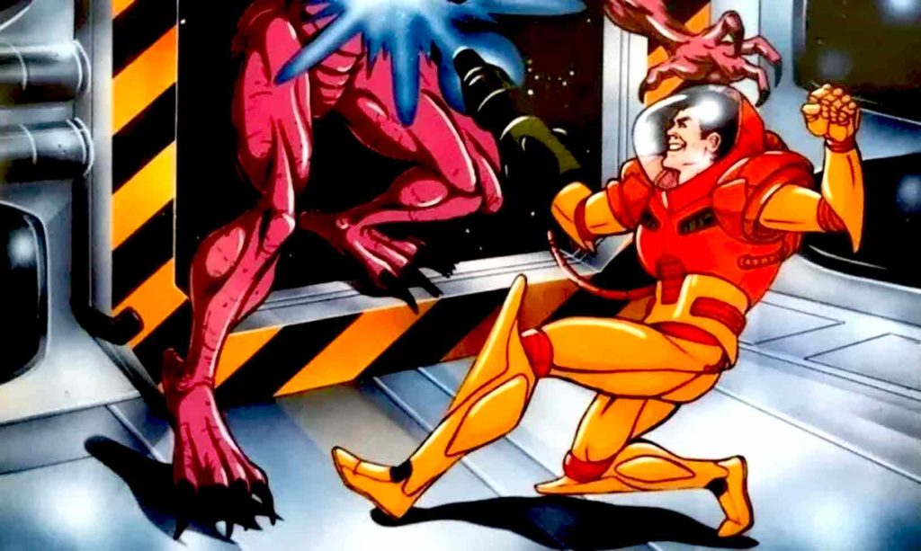 Super Mario, Captain N: The Game Master, Metroid , Metroid man