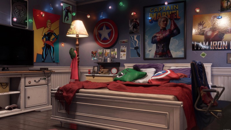 Potential First Look At Captain Marvel In Marvel's Avengers 2