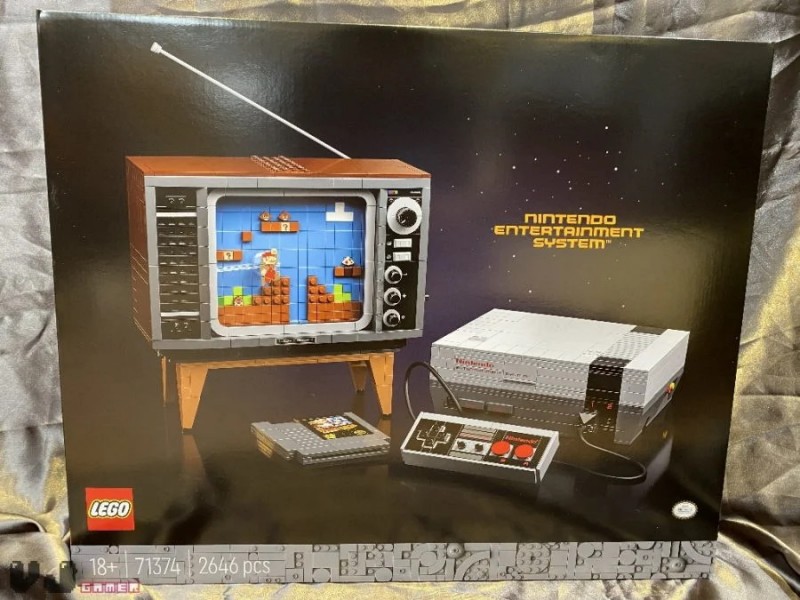 Lego Teases NES Building Kit, Images Of The Set Immediately Leak 2