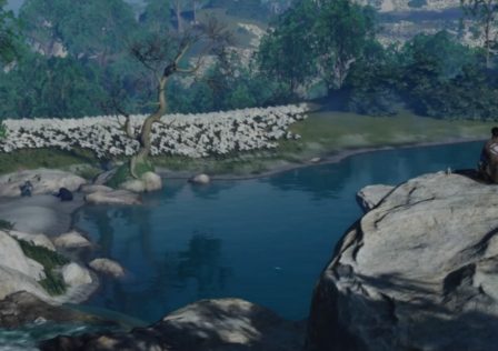 Watch A Bear Drown A Guy While We Compose A Haiku In Ghost Of Tsushima