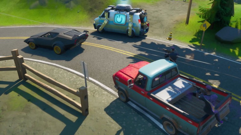 Fortnite's JoyRide Update Adds Drivable Cars On August 5 2