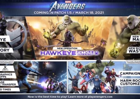 Marvel’s Avengers Hawkeye Patch Adds Campaign Replay