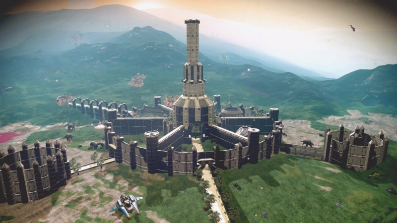 No Man's Sky Player Recreates The Imperial City From Elder Scrolls IV: Oblivion 2