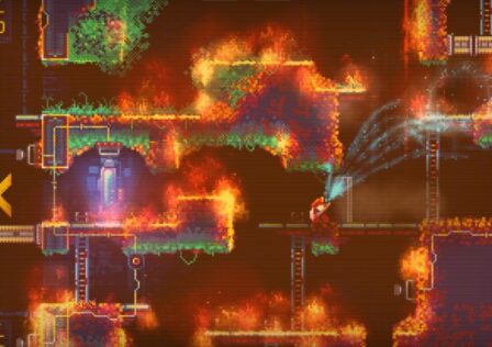 Nuclear Blaze, A Firefighting Sidescroller By The Creator Of Dead Cells, Launches This Month