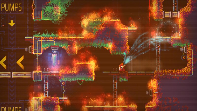 Nuclear Blaze, A Firefighting Sidescroller By The Creator Of Dead Cells, Launches This Month 2