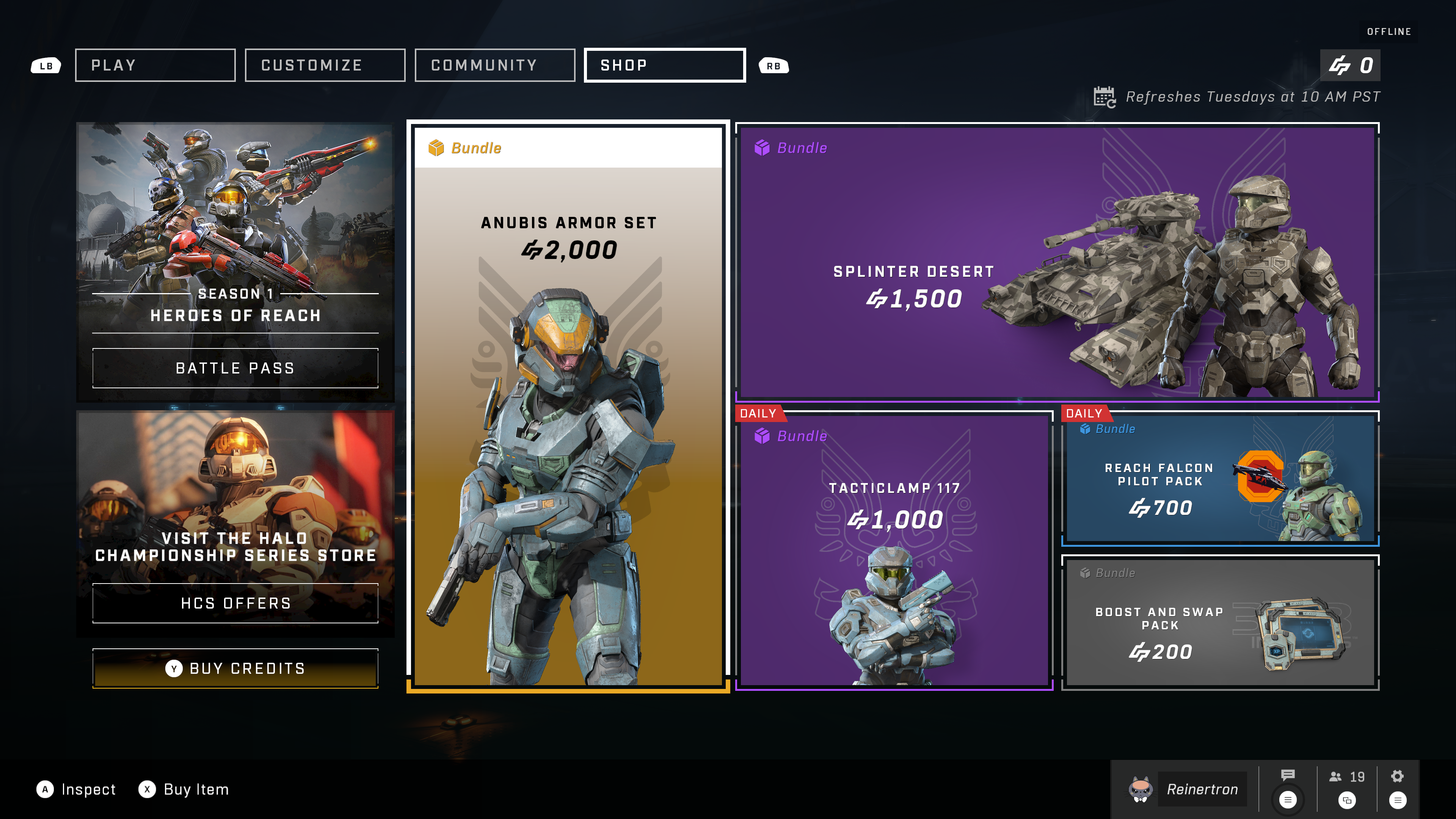 Halo Infinite: Here's What Is In The Shop This Week 2
