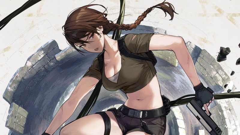 You Can Buy A Set Of Reimagined Tomb Raider Box Art Prints To Support Aspiring Female Game Designers 2