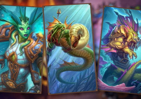 Every Rise Of The Naga Minion Coming To Hearthstone Battlegrounds