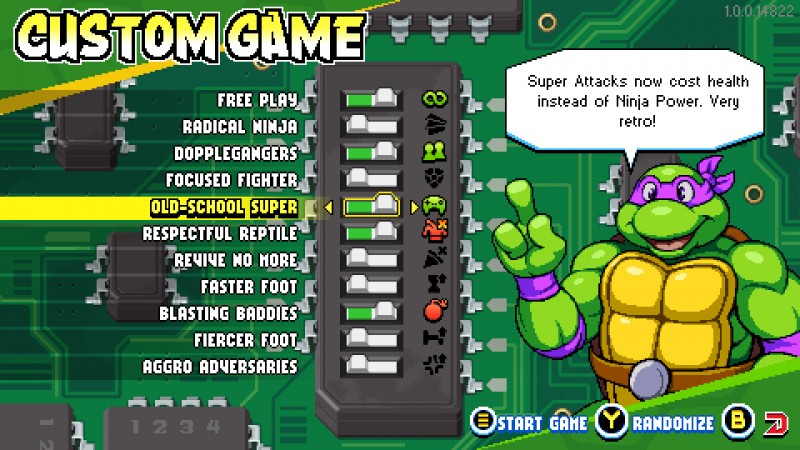New TMNT: Shredder's Revenge Update Features Custom Arcade Mode, CRT And VCR Filters, And More 26