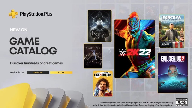 PlayStation Plus December 2022 Game Catalog Lineup Includes Yakuza: Like A Dragon, WWE 2K22, And More 10