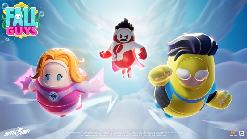 Invincible Skins Soar Into Fall Guys This Week 20